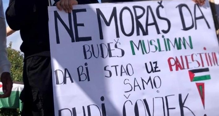 Skup podrške Palestini održan u Podgorici