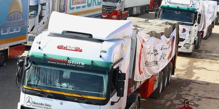 Treći konvoj od 20 kamiona humanitarne pomoći ušao u Gazu