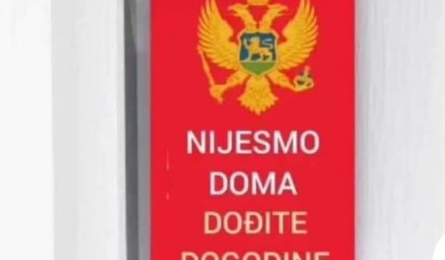 Počela kampanja za bojkot popisa u Crnoj Gori: “Nijesmo doma, dođite dogodine”