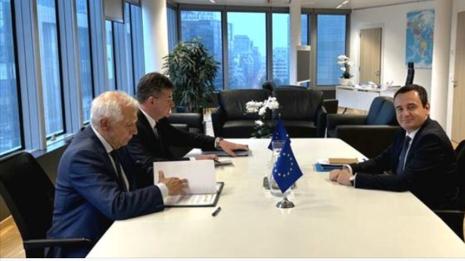 Kurti i Vučić razgovarali sa liderima EU u Briselu