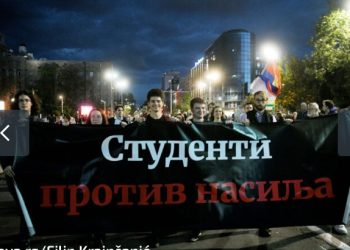 U Beogradu održan 26. protest “Srbija protiv nasilja”, u fokusu su bili mediji