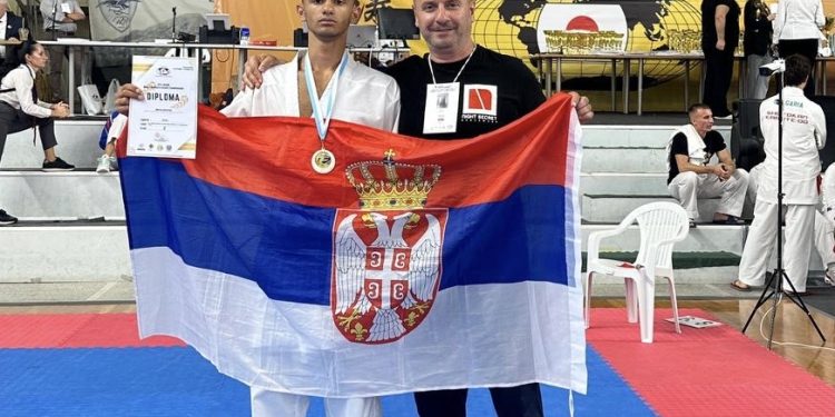 Imran Zenović, reprezentativac Srbije inače Sjeničak je vicešampion svijeta u karateu