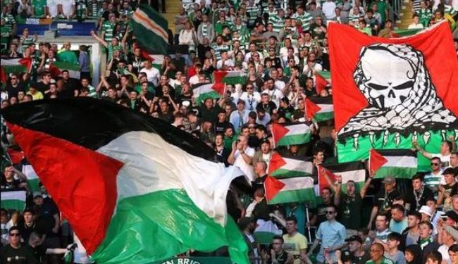 Kazna izrečena Seltiku zbog podrške navijača Palestini uzaludne, sinoć jaka podrška