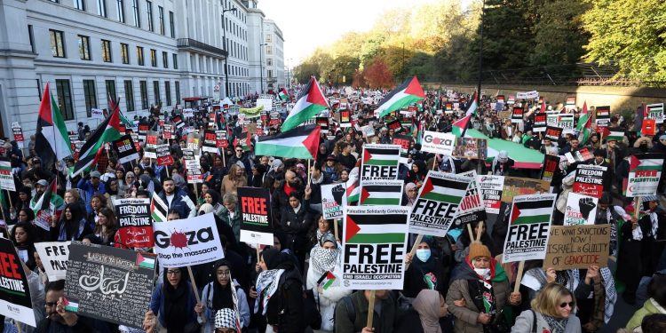 London: Veliki protest podrške Palestini, STOP ubijanju i genocidu
