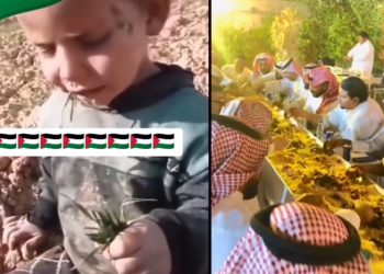 Obrok palestinskog djeteta i bogatih Arapa: “Nije Musliman ko legne sit a komšija mu gladan”
