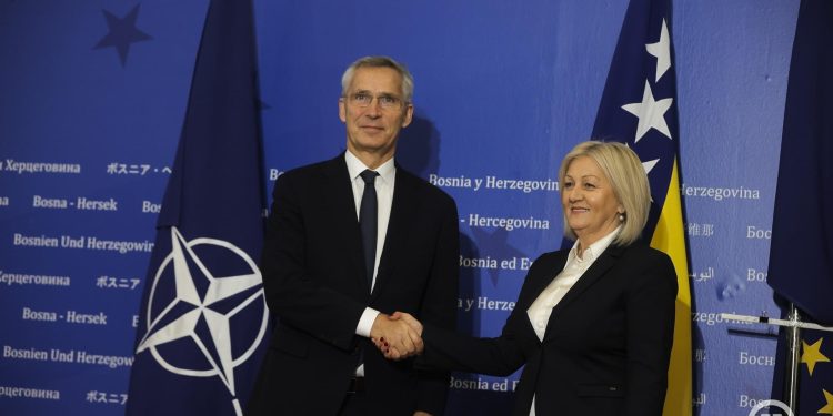 Generalni sekretar NATO-a boravi u BiH, zatim će posjetiti ostale države regiona
