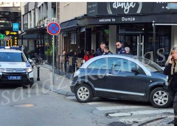 Novi Pazar: Policija uhapsili jedno lice dok je drugo u bjekstvu, nakon potjere u centru grada