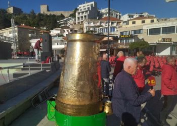 Ulcinj: Smotra bivših fudbalskih legendi uz kafu iz najvećeg fildžana na svijetu