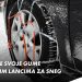 Prvi snijeg je pao, u koliko nemate zimsku opremu sledi kazna