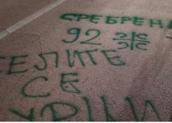 Nove prijetnje Bošnjacima u Pljevlja, postoje dokazi da su ispisivali grafite policajci
