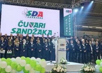 SDA Sandžaka održala završni skup u Novom Pazaru: “Opstanak Bošnjaka ili srpski svet”