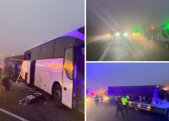 Teška saobraćajna nesreća u Turskoj, vise stradalih i povređenih u lančanom sudaru VIDEO