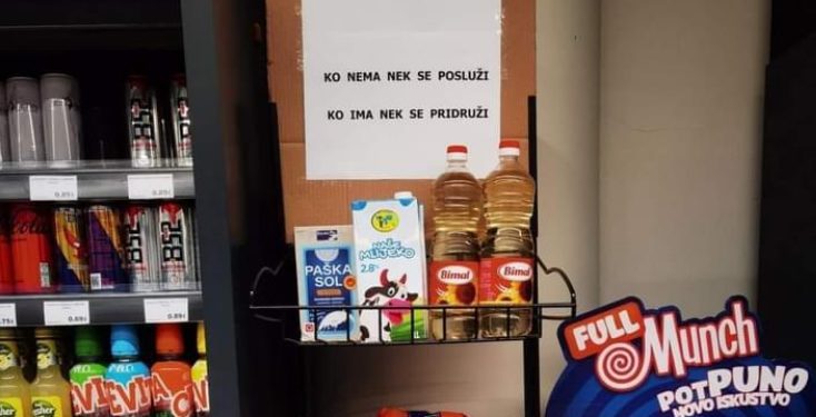 I Rožaje ima halal policu: “Ko nema, nek se posluži, ko ima nek se pridruži”