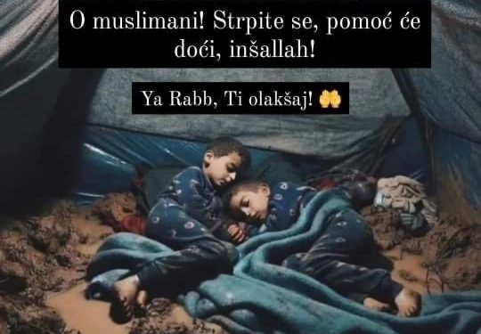 Obilne kiše u Pojasu Gaze, kampovi sa izbjeglicama poplavljeni