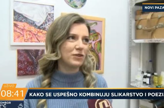 Aida Camović, mlada slikarka i pesnikinja iz Novog Pazara