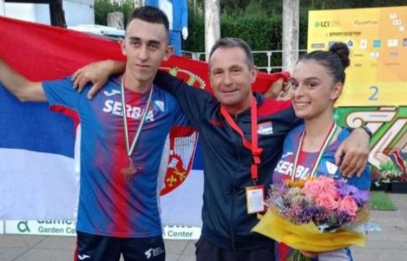 Aldin Ćatović i Mejra Mehmedović dvoranski prvaci Balkana u starijejuniorskom uzrastu