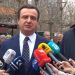 Kurti imao informacija da se sprema atentat u Skolju. Makedonska policija se oglasila