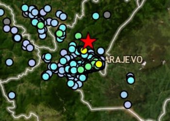 Jak zemljotres pogodio okolinu Sarajeva, tutnjalo i ljuljalo mnogo