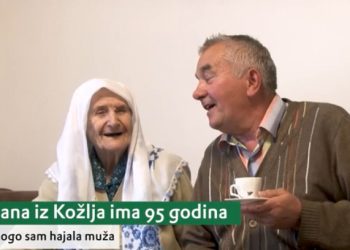 Nana Latifa iz Kožlja ima 95 godina, mladalačkog i vedrog duha VIDEO