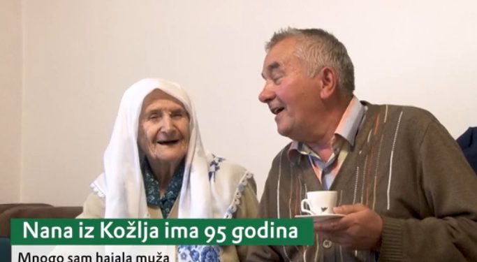 Nana Latifa iz Kožlja ima 95 godina, mladalačkog i vedrog duha VIDEO