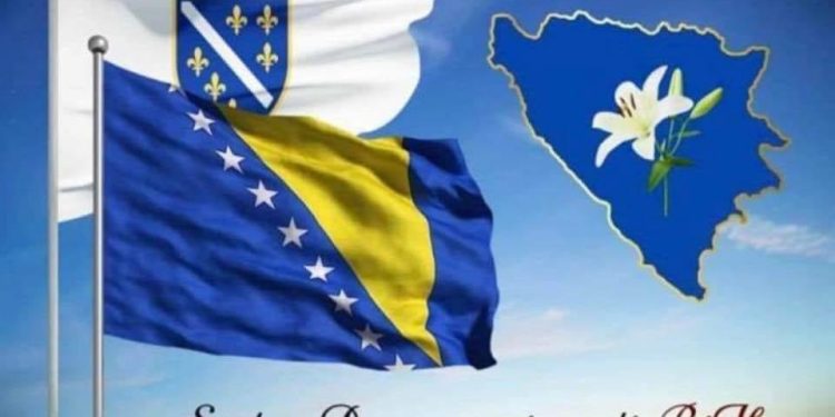 U BiH se slavi Dan nezavisnosti, brojne delegacije poližile cvijeće na mezar R. Alije Izetbegovića
