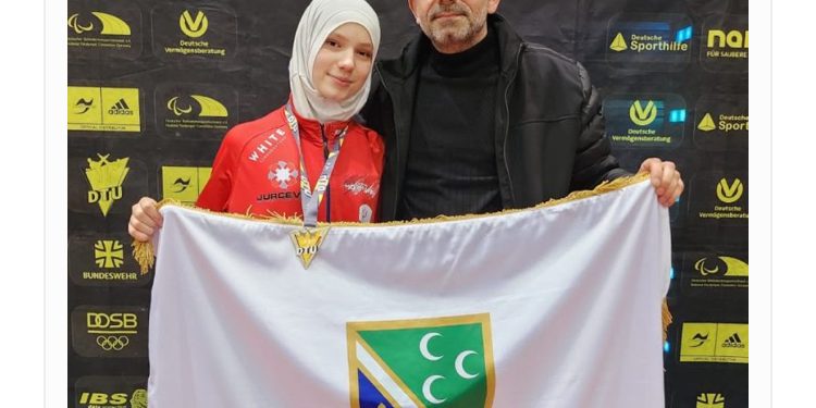 Još jedna lijepa vijest za Tutince, Damija Hadžić osvojila zlato u tekvondu
