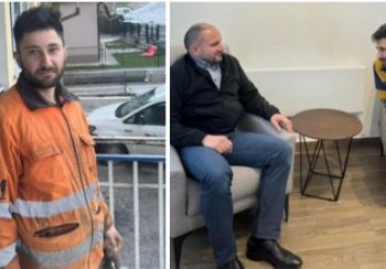 Radnik komunalnog koji je vratio pronađeni novčanik nagrađen: Tuđe ne želim, puno mi je srce
