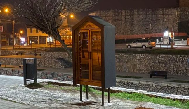Novi Pazar: Prva Ulična biblioteka za sve građane dostupna