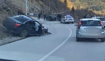 Saobraćajna nesreća na Mehovom kršu nedaleko od Tutina