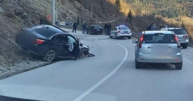Saobraćajna nesreća na Mehovom kršu nedaleko od Tutina
