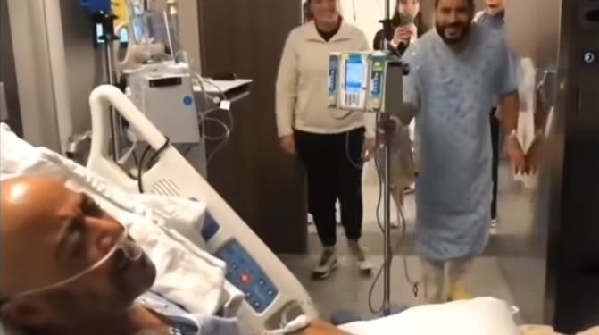 Susret dva brata, nakon što je jedan donirao bubreg drugom bez njegova znanja