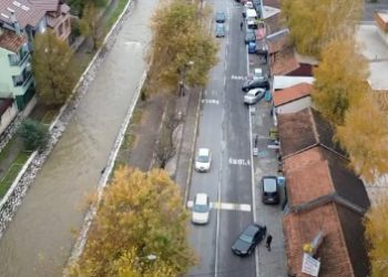Novi Pazar: NVO negoduju zbog sječe drveća na keju rijeke Raške