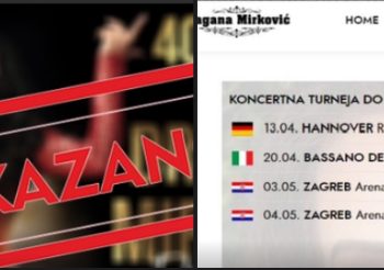 Koncert otkazan, Dragana uklonila sa svog kalendara koncert u Novom Pazaru