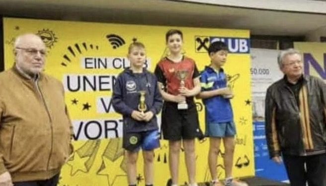 Tutin dobio još jednog šampiona, Darijan Halilović osvojio turnir u stonom tenisu