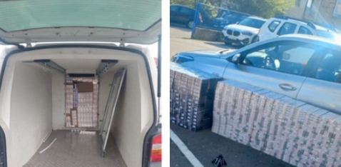 U bunkeru kombija kod E. Č. iz Tutina policija pronašla 23.000 paklica cigareta