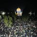 Ovo je slobodni, hrabri palestinski narod koji se ničega ne boji. 200.000 vjernika sinoć na molitvu