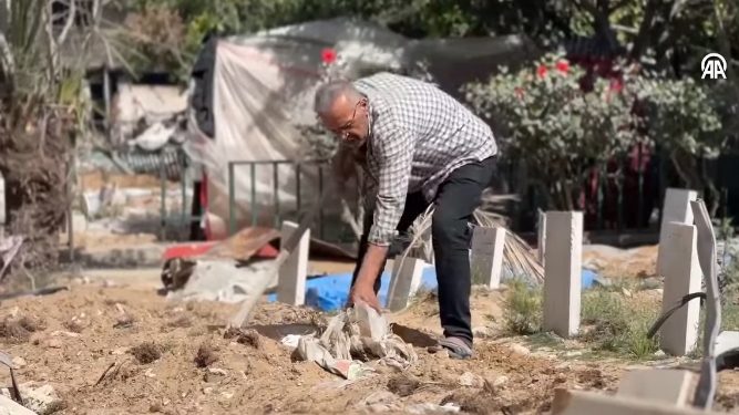 Gaza: Potresna svena oca koji očajnički traži mezar tromjesečne kćerkice