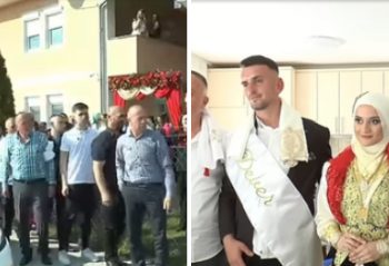 Tradicionalni način prstenovanja i dovođenja nevjeste sa svatovima VIDEO