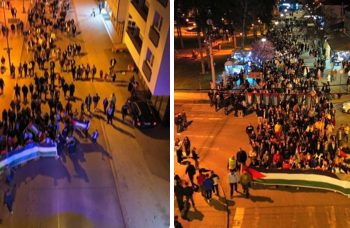 Mirna protestna šetnja “Sjenica za Palestinu”, održana večeras