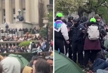 Njujork: Veliki protest podrške Palestini studenata Kolumbija, više od 100 uhapšeno