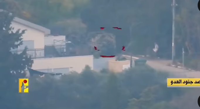Pripadnici Hezbollaha pogodili vojno vozilo cionistaVIDEO