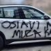 Upropastila džipa svalerki svoga muža, sprejom ostavila poruku