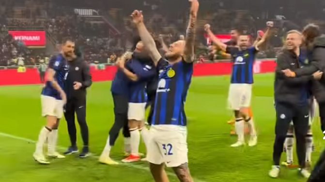 Inter iz Milana je šampion Italije, gradskog rivala savladao i teoretski osigurao titulu