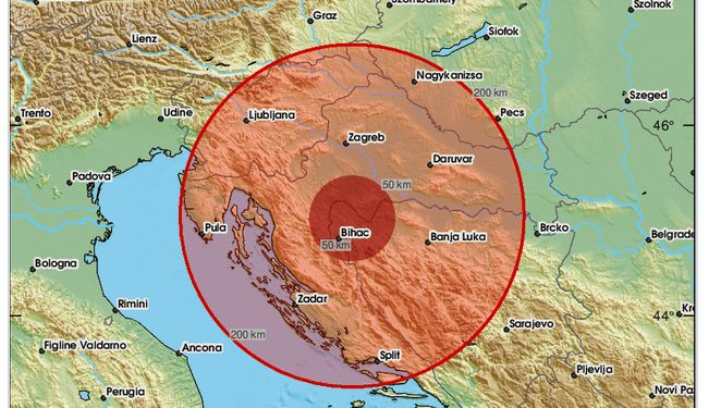 Jak zemljotres pogodio Hrvatsku. Šta se dešava sa tlom na Balkanu, svakog dana potres