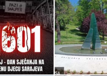 BiH: Dan žalosti u znak sjećanja na 1.601 ubijene djece Sarajeva