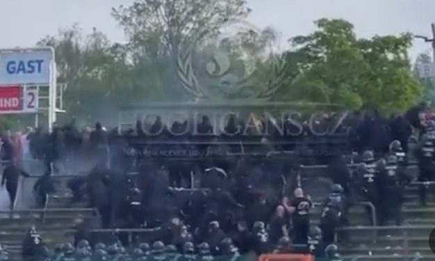 Haos na utakmicu Njemačke lige, preko 150 policajaca povređeno VIDEO