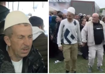 Stari majstor za kolo, Mujo iz Baćice sa gostima na vašaru u Delimeđe