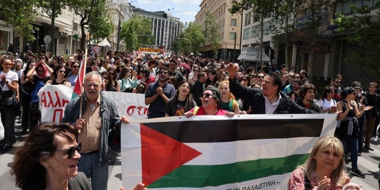 Propalestinski protesti širom Evrope, prestanak okupacije i priznanje Palestine