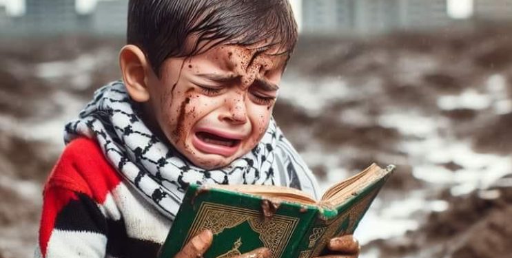 Današnja fotografija dana, Allah da pomogne muslimane Gaze