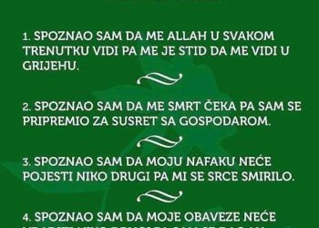 Četeri tajne uspjeha Hasana El- Basrija, šta da spoznamo pa da budemo mirni